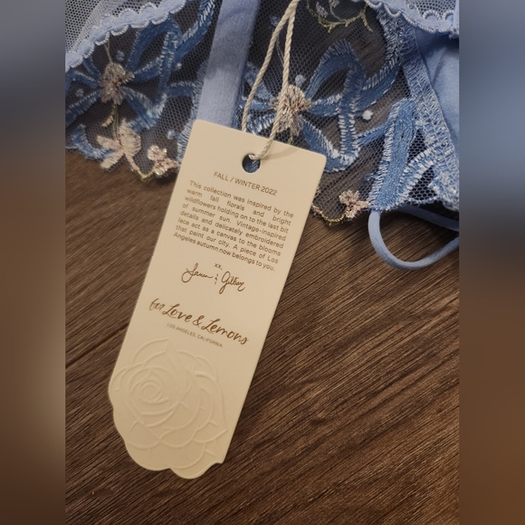 For Love and Lemons Victoria's Secret VS Bell Bow Bustier 38C - Picture 13 of 13